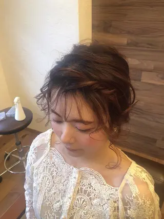ヘアアレンジ 井上 真利のヘアスタイル