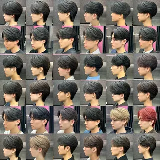 ショート カラー メンズ メンズスタイリスト 前田雄輝のヘアスタイル