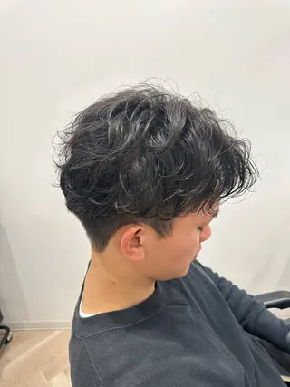 パーマ メンズ メンズパーマ メンズカット/石川のヘアスタイル