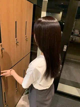 カラー kajiura /THREE藤沢店のヘアスタイル