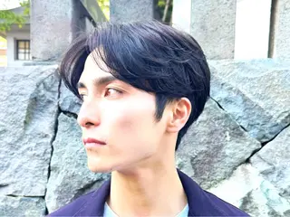 パーマ メンズ 【メンズパーマ】比嘉 啓人のヘアスタイル