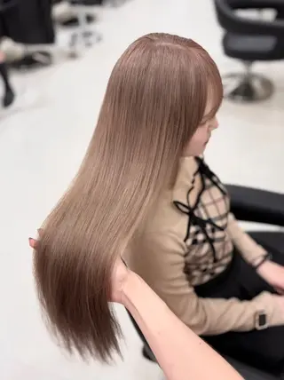 ロング 🎀淡めモテカラー WAKANA🎀のヘアスタイル