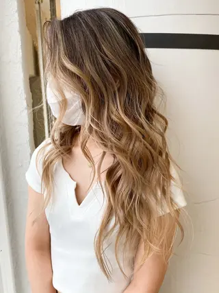 ロング カラー welring hair salonのヘアスタイル