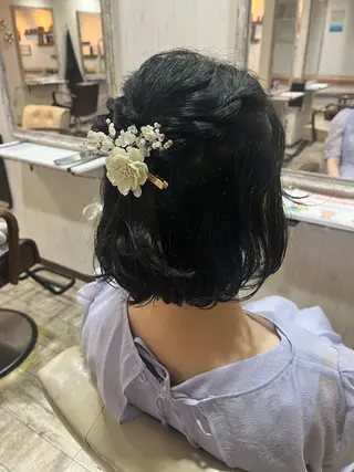 ヘアアレンジ キンサダ ワンリダ‪のヘアスタイル