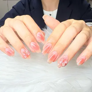 ネイル Kiki/フィルイン オフィス/シンプルのネイルデザイン
