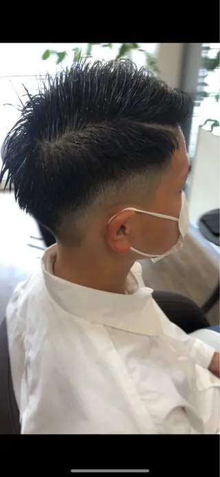 ショート メンズ MATSURI BASE.AWAJIのヘアスタイル