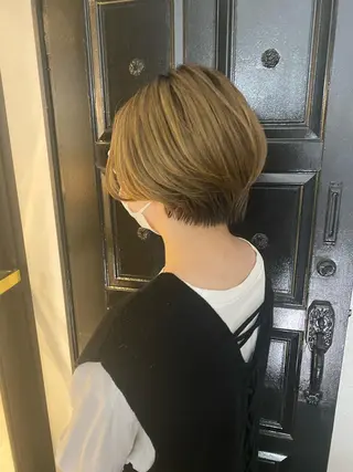 ショート 丸みボブ　ショート ｍａｎａｍｉのヘアスタイル