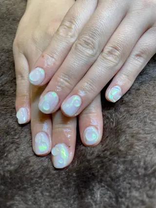 ネイル 安藤 沙妃のヘアスタイル