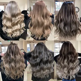 ロング 艶カラー🫧/シール エクステRYOKAのヘアスタイル