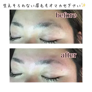 ショート カラー パーマ ヘアアレンジ ネイル マツエク・マツパ 眉毛サロン DUAL 恵比寿の眉毛・アイブロウイメージ