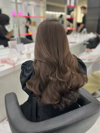 ロング カラー ブリーチなしトレンド SHUSAKUのヘアスタイル