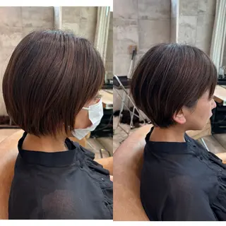 ショート 大人ショート特化/ カットモデル/表参道のヘアスタイル