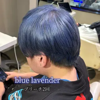 カラー ハイトーン×推し カラー💫Miyuのヘアスタイル