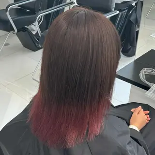 ミディアム カラー ⭐️無料！カット モデル募集⭐️夕貴のヘアスタイル