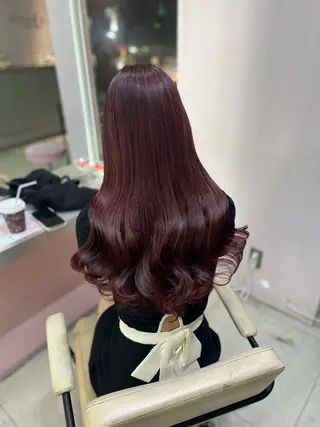 ロング カラー かわいい盛れ🎀池袋 / みい♡のヘアスタイル