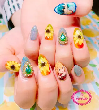 ネイル CROWN プライベートサロンのネイルデザイン