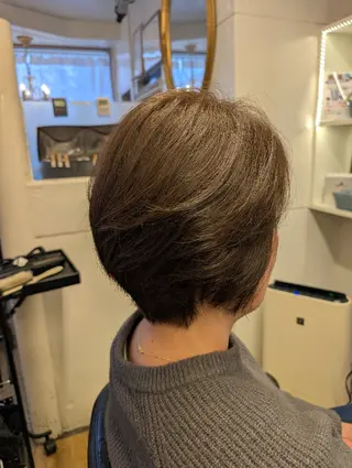 ショート 椎橋 美帆野のヘアスタイル