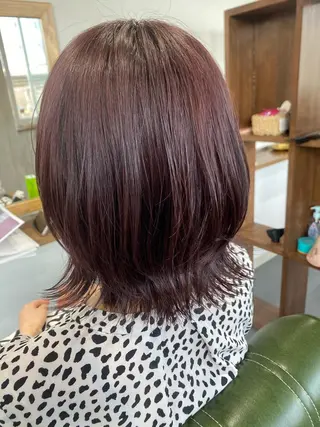 ショート 【髪質改善・矯正 ・ハイライト】ハナカのヘアスタイル