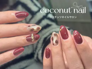 ネイル 神田 ココナッツのネイルデザイン