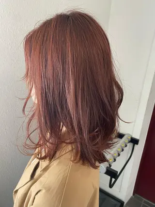ミディアム 名駅/艶韓国風ヘア miyabiのヘアスタイル