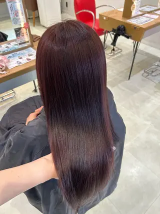 ロング カラー レイヤー/インナー カラー🦋ルイのヘアスタイル