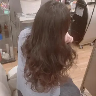 パーマ ロング ヘアー オレのヘアスタイル