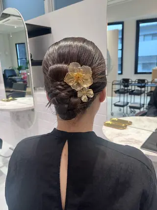 ヘアアレンジ 透明感カラー 💎飯塚ゆうきのヘアスタイル