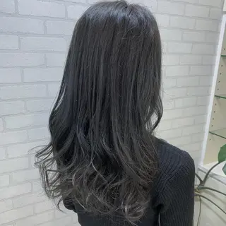 ロング 北田 瑠人のヘアスタイル
