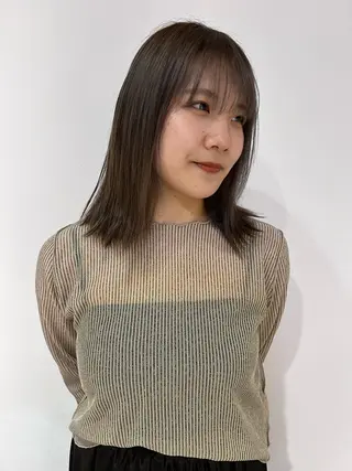 カラー ワンホンヘア/ 透明感カラー/ゆうとのヘアスタイル