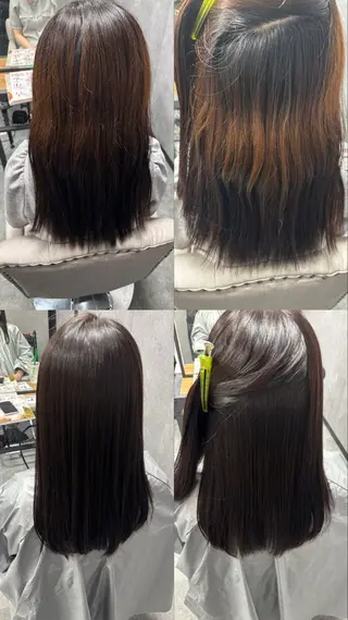 ロング TIGRE大名所属・森岡 紗羽のヘアスタイル