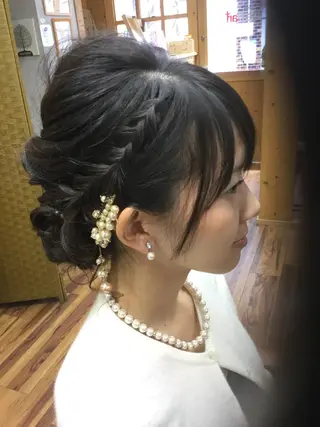 ヘアアレンジ 後藤 健史のヘアスタイル