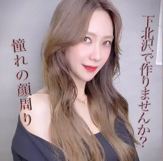 ロング カラー 透明感カラー×小 顔レイヤー♡ヒデさんのヘアスタイル