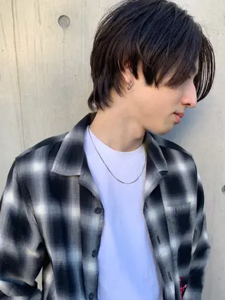メンズ 透明感カラー🌿ボブ ✨飛田　ケイのヘアスタイル