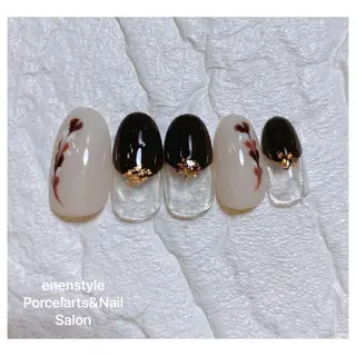 ミディアム ネイル 👑enen style👑のネイルデザイン