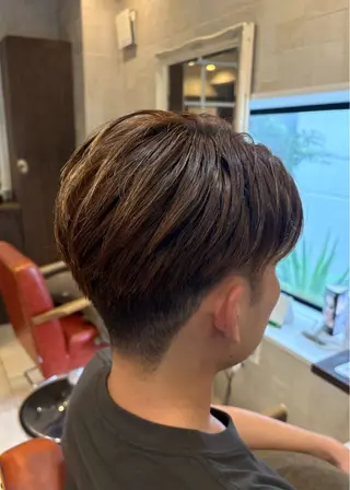 ショート メンズ パーマモデル募集✨ 小森谷のヘアスタイル