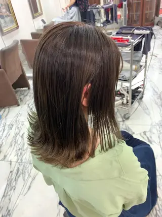 ミディアム エクステ（レミー毛） NINEのヘアスタイル