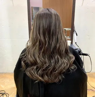 ロング カラー 韓国レイヤーカット★ 小林大樹のヘアスタイル