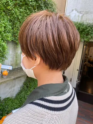 ショート カラー 小顔ショート✁ ⁂Yukari⁂のヘアスタイル
