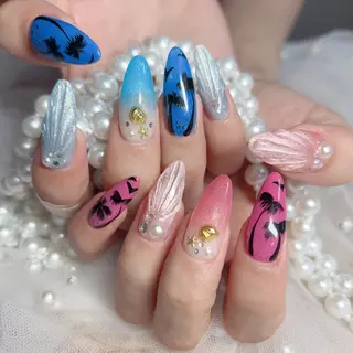 ネイル 🎀Ｍ nails✨ ビューティーのネイルデザイン