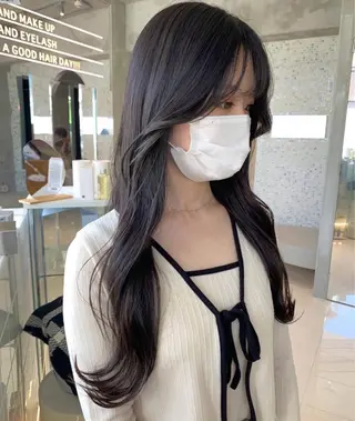 ロング カラー 韓国ヘア／レイヤー/ 🤍ayumuのヘアスタイル