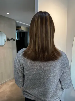 ミディアム カラー RoooHAIR/ ちあきのヘアスタイル