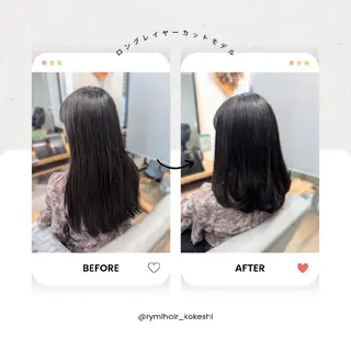 セミロング Kokeshi/吹上 /Rymlhairのヘアスタイル