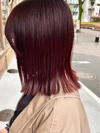 ミディアム カラー 🌼似合わせカット 🌼おぎの みき🌼のヘアスタイル