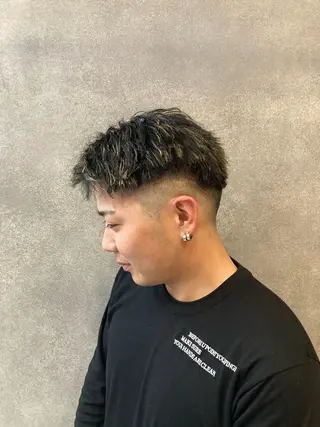 カラー パーマ メンズ 樋口 江理香のヘアスタイル