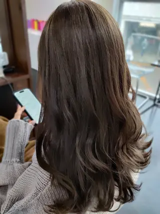 セミロング 桝田 友美のヘアスタイル