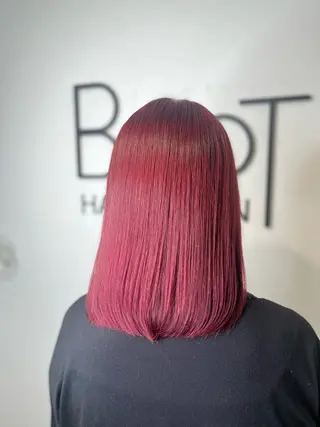 セミロング カラー DEST ゆりかのヘアスタイル