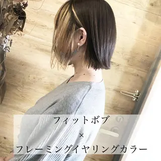 ショート カラー テトネ タカシのヘアスタイル