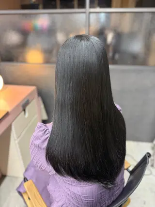 ロング 髪質改善カラー🦋 レイヤー/ナカネのヘアスタイル