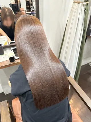 カラー 名駅/艶カラー/原田 永遠のヘアスタイル