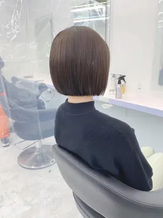 ショート カラー 💕コテ巻き風パーマ 💕KEIYA 💕のヘアスタイル